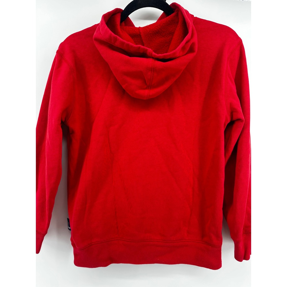 Gap x Disney Hoodie Kids Large 10 Red Mickey Mouse Pullover Fleece - Picture 5 of 8